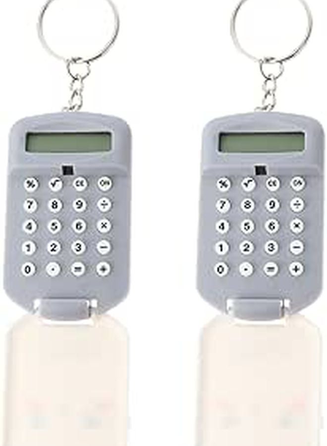 Portable Mini Calculator Cute Cartoon Design Plastic Pocket Sized For Students School Supplies - Image 1