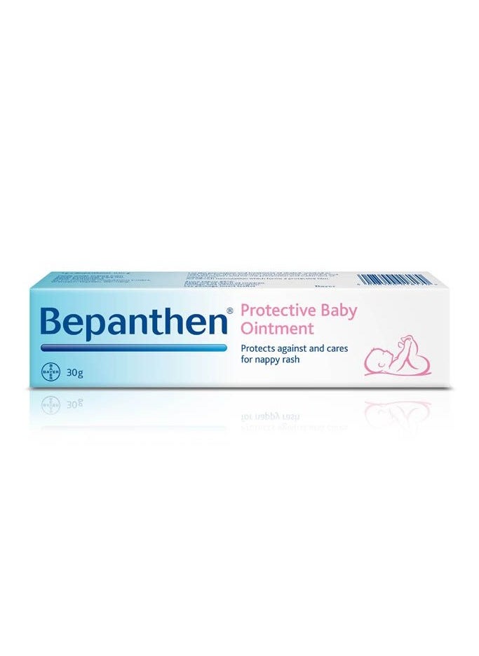 BAYER Bepanthen 5% Ointment 30g | Healing & Soothing Skin Protection Cream  - Image 1