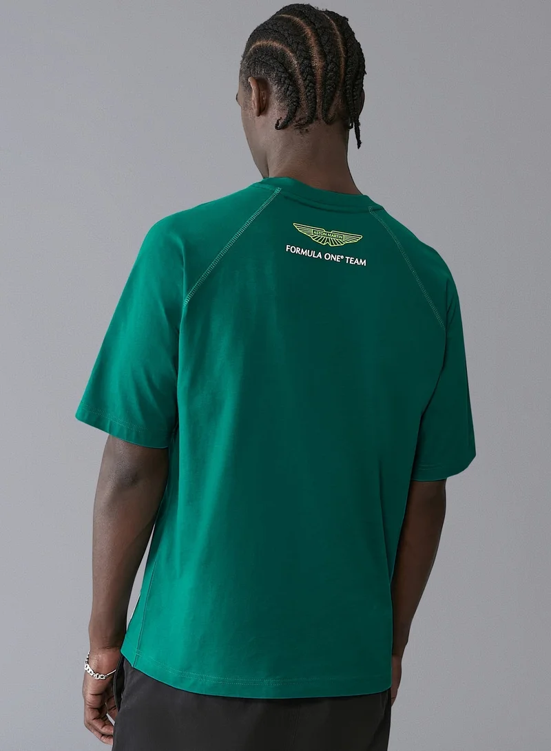 Aston Martin  ASTON MARTIN F1 LOGO T-SHIRT  | Best Price UAE