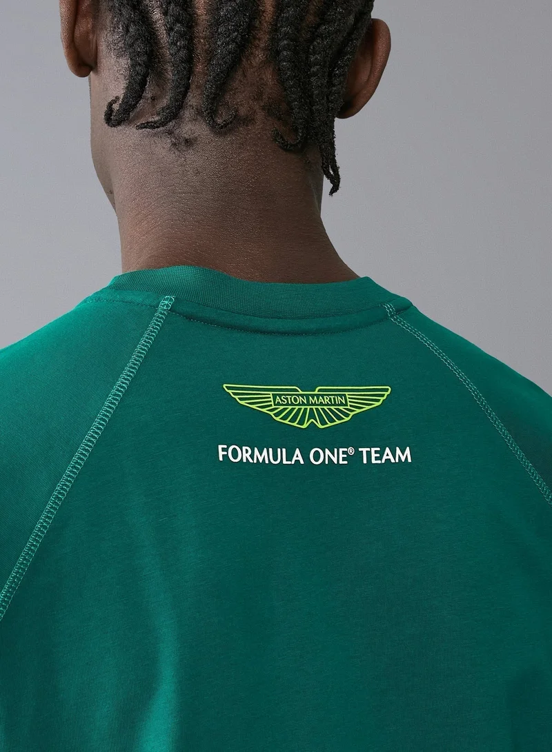 Aston Martin  ASTON MARTIN F1 LOGO T-SHIRT  | Best Price UAE