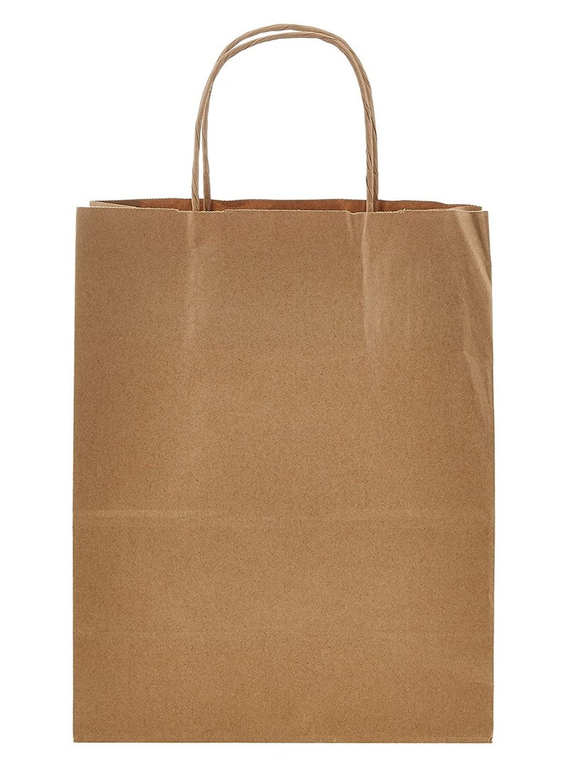 giftex Pack of 50 pieces A5 size kraft paper bags  - Image 1