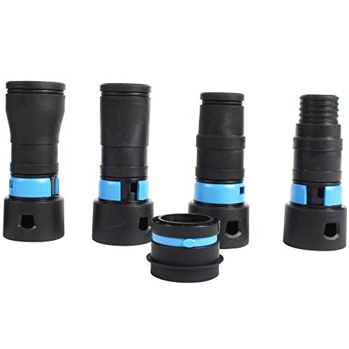 Cen-Tec Systems 95248 Quick Click Expanded Multi-Brand Power Tool Adapter Set for Dust Collection - Image 1