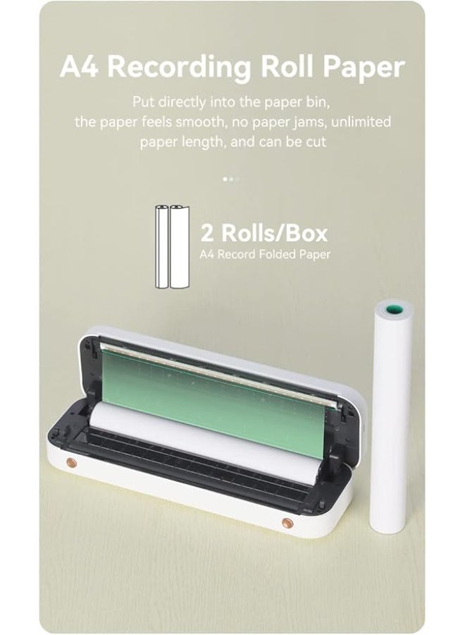 PeriPage Thermal Paper, Printing Paper, 210 x 30mm -2 Rolls, 8 inch Paper for PeriPage Portable Printer - Image 4