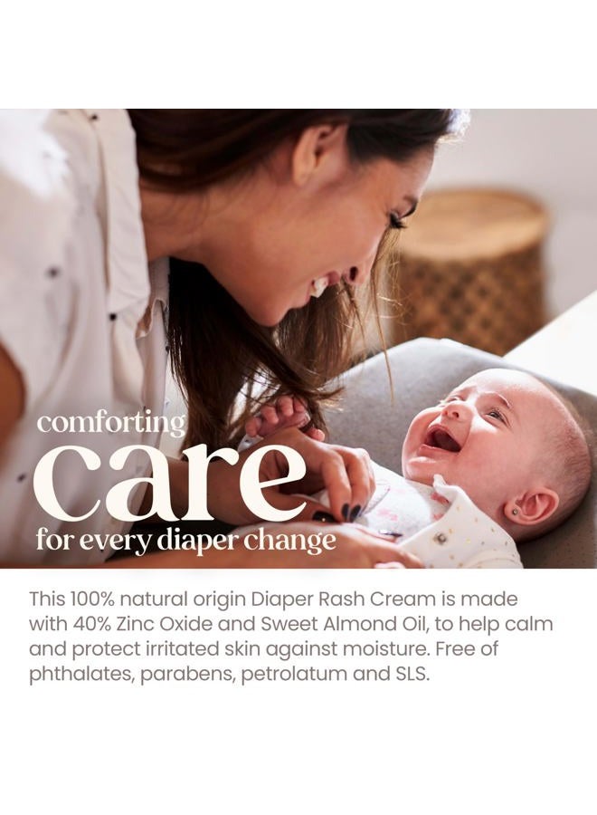 Burt's Bees Baby Diaper Rash Ointment, 100% Natural Skin Care, 3 Ounce (2 Pack) - Image 4