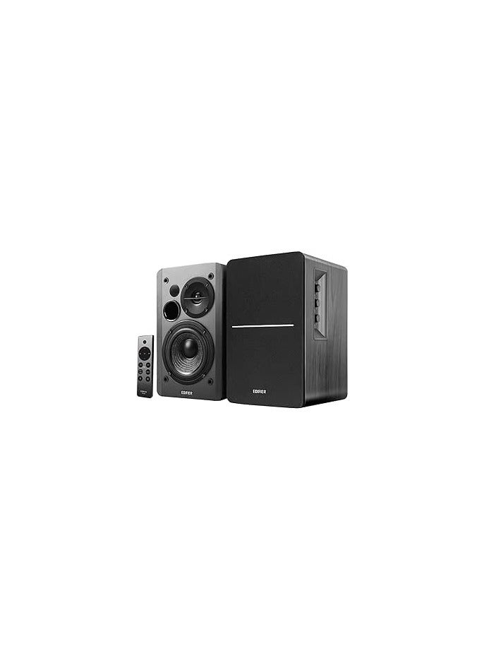 Edifier R1280DBs Active Bluetooth Bookshelf Speakers - Optical Input - 2.0 Wireless Studio Monitor Speaker - 42W RMS with Subwoofer Line Out - Black