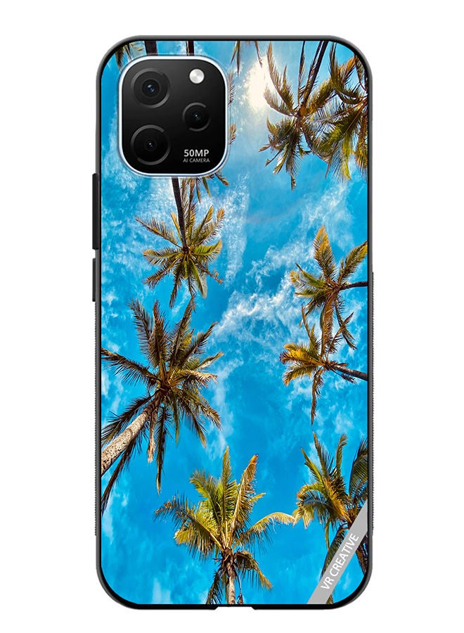 VR CREATIVE Protective Case Cover For Huawei Enjoy 50z Moody Sky Design Multicolour - Image 1