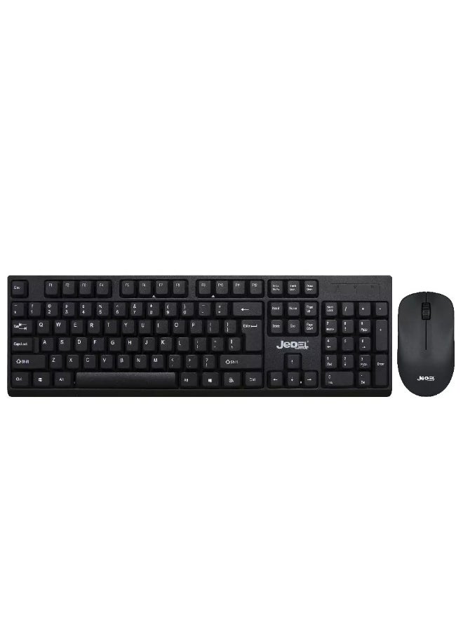 JeDEL WS732 Wireless Combo, Mouse 1000 DPI  - Image 1