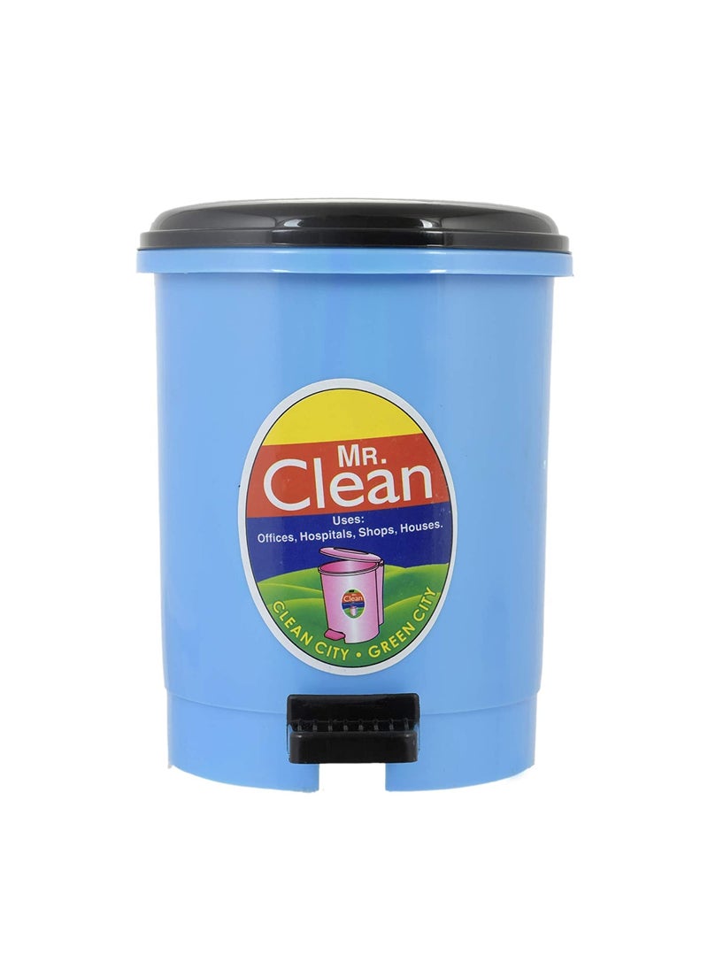 Kuber Industries Kuber Industries Table Top Desk Garbage Dustbin Trash for Office Home Work Place2 LTRSky Blue  - Image 2