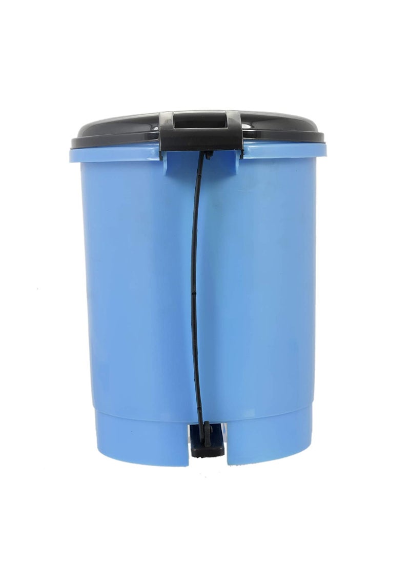 Kuber Industries Kuber Industries Table Top Desk Garbage Dustbin Trash for Office Home Work Place2 LTRSky Blue  - Image 5