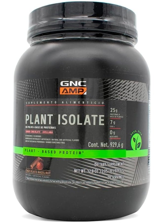GNC AMP Nature-Based Protein Chocolate Hazelnut  - Image 1
