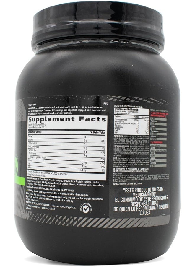 GNC AMP Nature-Based Protein Chocolate Hazelnut  - Image 2