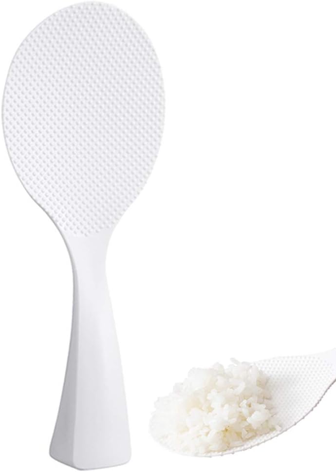 DIMVKA Non Stick Rice Scooper Standing Rice Spoon Paddle, Professional Rice Potato Server Spatula (1 Pack) - Image 1