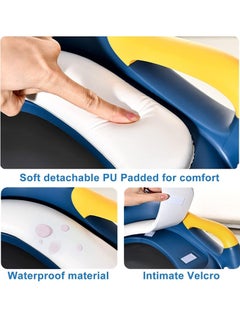 Gonice Potty Training Toilet Seat,With Treadles Stools, For Boys And Girls,Comfortable Safe Potty Seat Potty Chair  - Image 4
