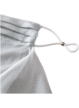 Shanghai Story Silk Sun Protection Face Mask With Embroidery For Women, Double-Layer Veil With Ear Loops, Neck Protection Gift, Grey - pzsku/Z7E6116E60C868135EFB8Z/45/1758541496/f2a869d0-a5a1-490b-bfbb-5dd05f722f1c