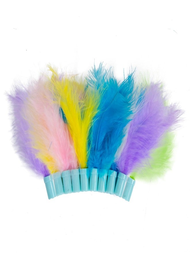Catstages Dart N' Dash Replacement Feathers for Cat Track Toy - 10 Pack of Colorful Feathers for Interactive Play, Teasing & Mental Stimulation - Image 1
