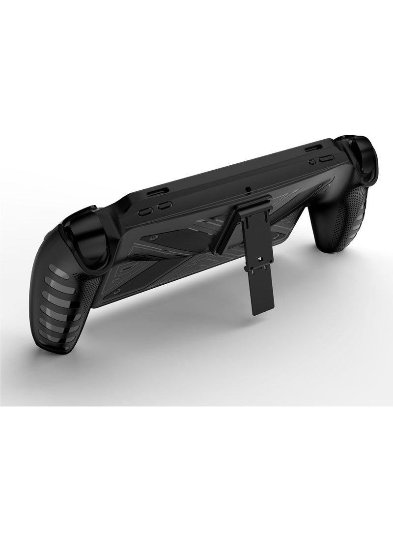 روك بو حافظة لجهاز PlayStation Portal Remote Player - مع حامل - ممتص الصدمات الناعم من مادة TPU - مضاد للانزلاق - سهل الإمساك  - Image 3