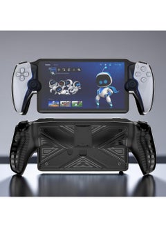 Rock Pow Case for PlayStation Portal Remote Player - With Stand - Soft TPU Bumper - Anti Slip - Easy to Grip  - Image 4