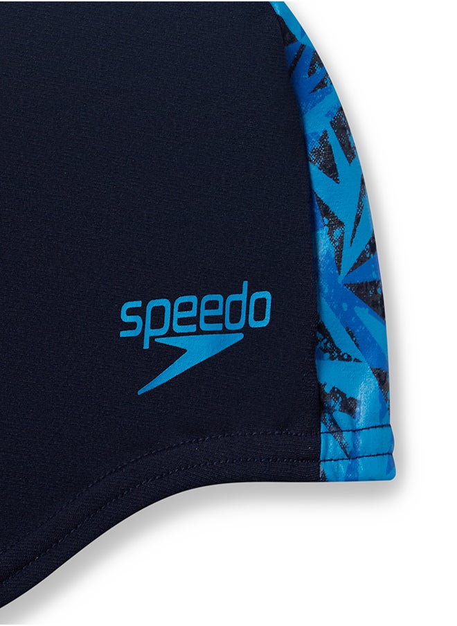speedo قبعة السباحة Boom Eco Endurance باللون الأزرق  - Image 3
