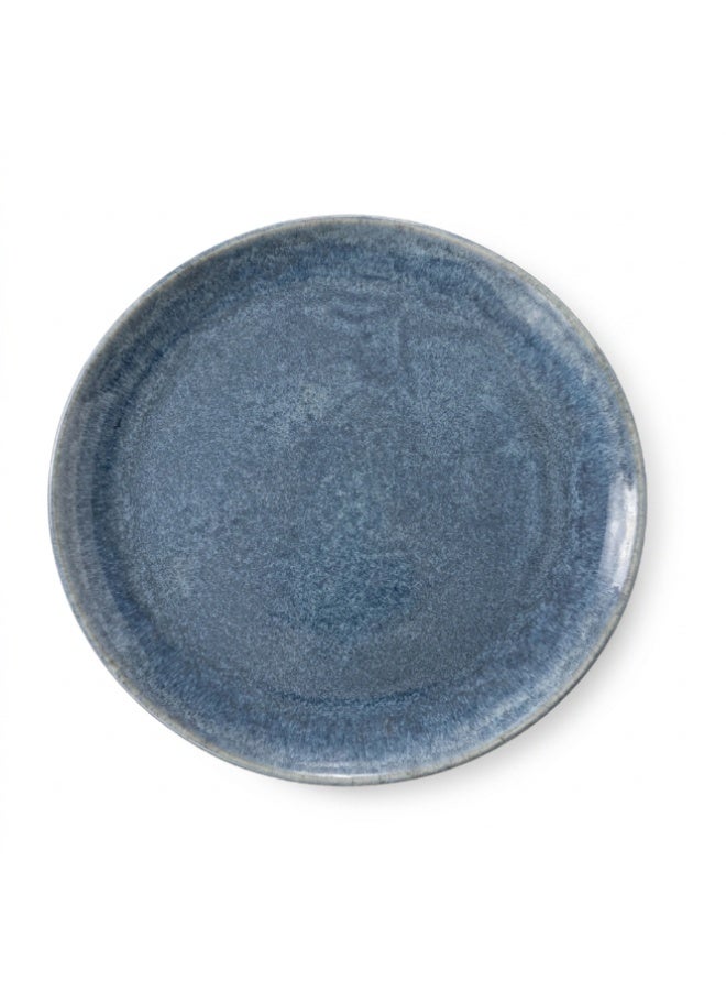 آريان طبق كوبيه من البورسلين الفاخر من Ariane Artisan Sapphire مقاس 27 سم، طبق عشاء فاخر من الزجاج التفاعلي - Image 1