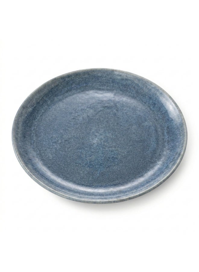 آريان طبق كوبيه من البورسلين الفاخر من Ariane Artisan Sapphire مقاس 27 سم، طبق عشاء فاخر من الزجاج التفاعلي - Image 3