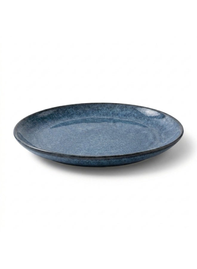آريان طبق كوبيه من البورسلين الفاخر من Ariane Artisan Sapphire مقاس 27 سم، طبق عشاء فاخر من الزجاج التفاعلي - Image 4