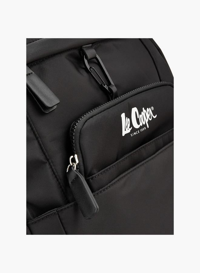 Lee Cooper Logo Backpack With Padded Straps - Image 4