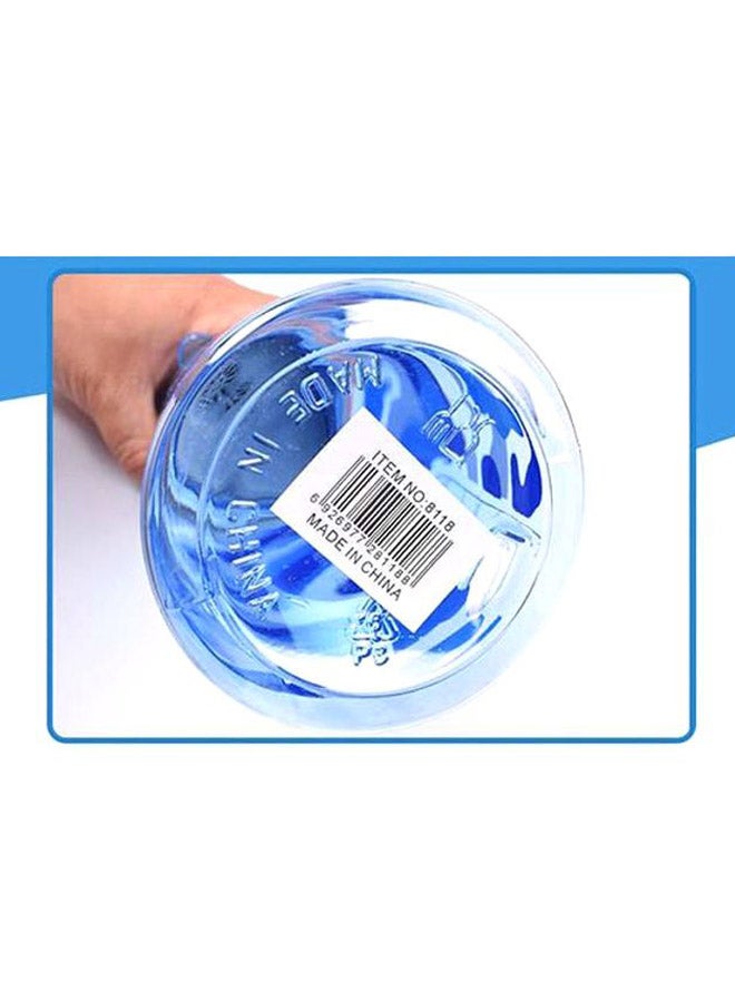 إسكدنيا زجاجة مياه مبتكرة أزرق/رمادي/أبيض 21.5x7.1سم - Image 3