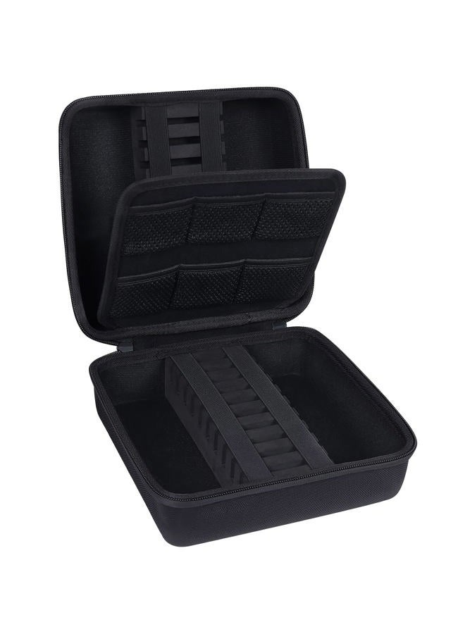 Co2Crea Hard EVA Shell Storage Dart Case for 20 Steel Tip or Soft Tip Darts, Carrying Case with Numerous mesh Pockets Holder for Dart Tips,Shafts,Flights and More Dart Accessories,Case Only - Image 2