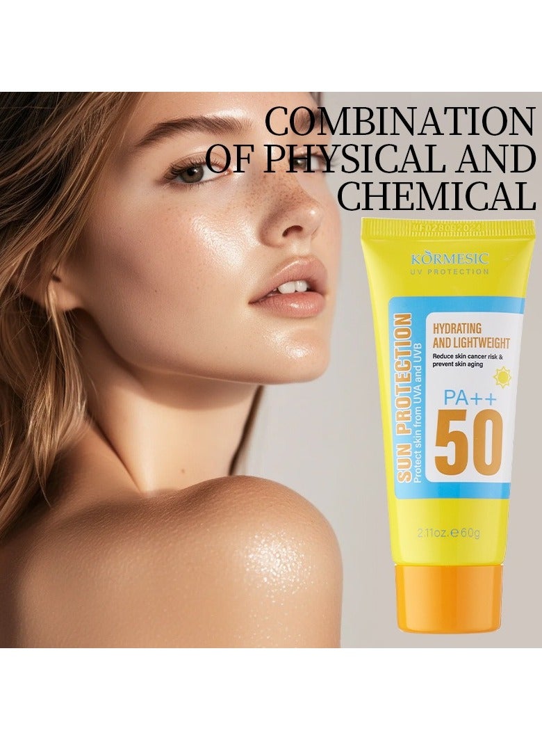 Kormesic مرطب وخفيف الوزن واقي من الشمس 60 جرام - Image 2