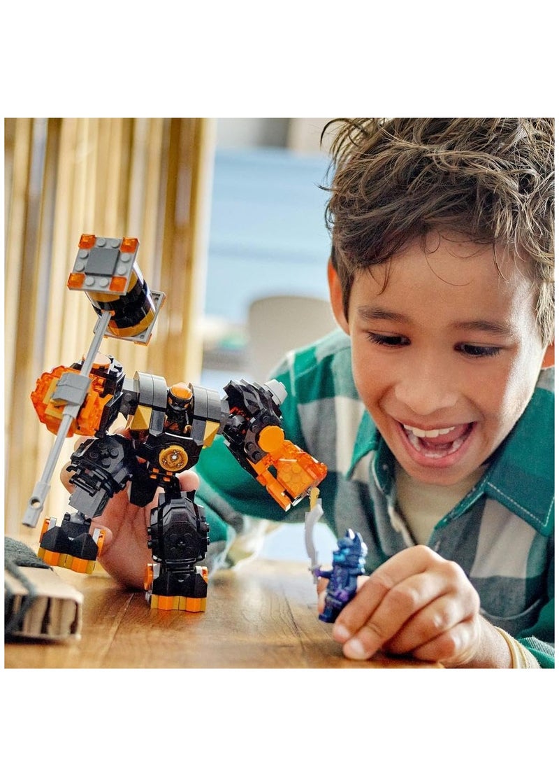 LEGO - Lego Ninjago Coles Elemental Earth Mech 71806 Building Blocks Toy Set; (235 Pieces) - Image 1