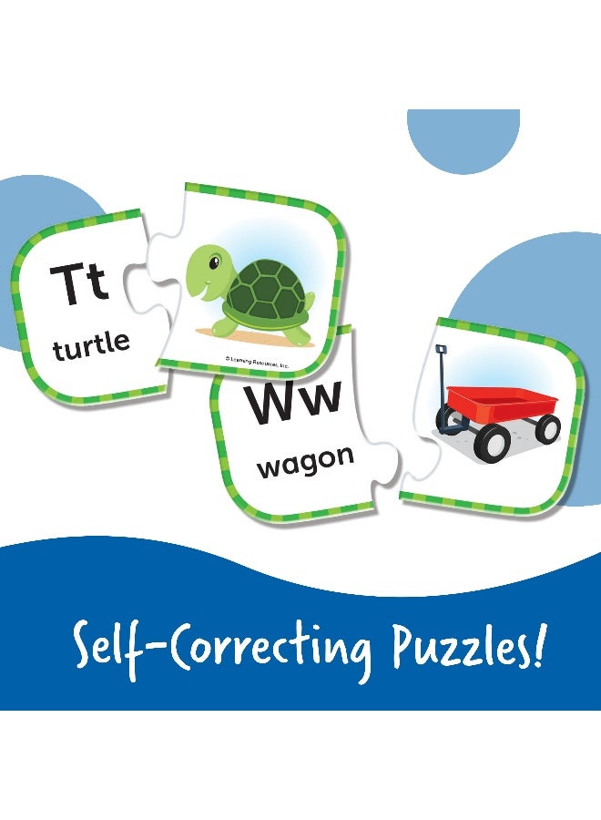 Learning Resources مجموعة ألغاز التعرف على الحروف (52 قطعة، أزواج متطابقة، للأعمار 3 سنوات فما فوق) - Image 3