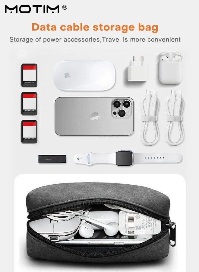 Motim 2Pcs/Set Laptop Sleeve Case with Leather Bag Compatible with Microsoft Surface Pro 11/10/9, Shock Absorbing and Drop Resistant Case, Protective Shell Case, Multiple Angle Stand with Pen Holder - Image 5