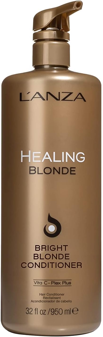 LANZA Healing Blonde Bright Conditioner Formulated for Natural Decolourized Blonde Hair Boosts Shine and Brightness while Healing with Sulfatefree Parabenfree Glutenfree Formula 250ml - Image 1