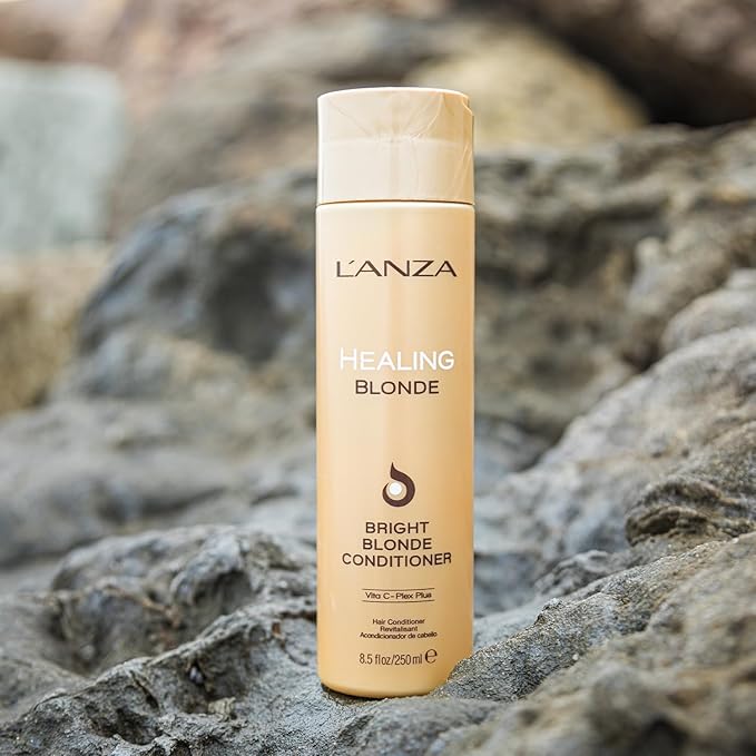 LANZA Healing Blonde Bright Conditioner Formulated for Natural Decolourized Blonde Hair Boosts Shine and Brightness while Healing with Sulfatefree Parabenfree Glutenfree Formula 250ml - Image 4