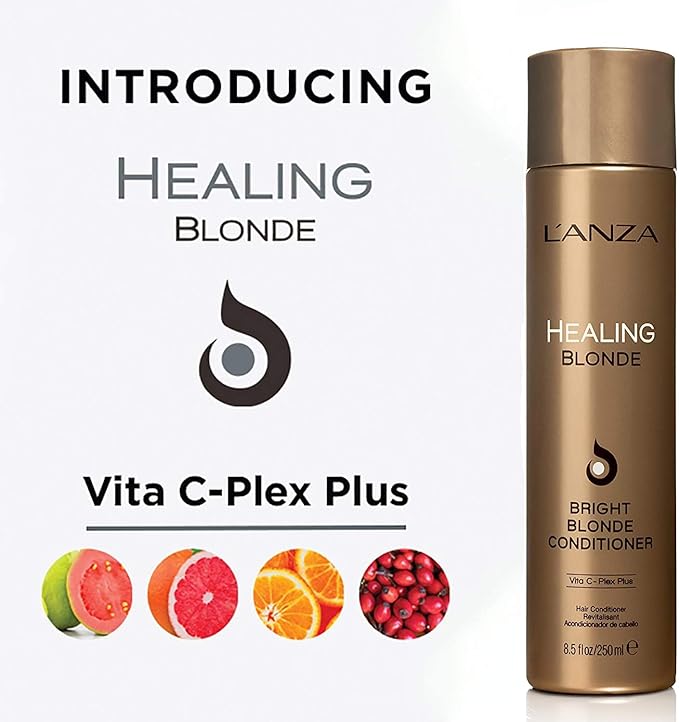 LANZA Healing Blonde Bright Conditioner Formulated for Natural Decolourized Blonde Hair Boosts Shine and Brightness while Healing with Sulfatefree Parabenfree Glutenfree Formula 250ml - Image 5