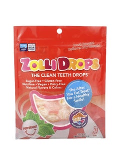 ZOLLIPOPS Zollipops, Zolli Drops, The Clean Teeth Drops, Peppermint, Approx. 15 Zolli Drops, 1.6 oz  - Image 1