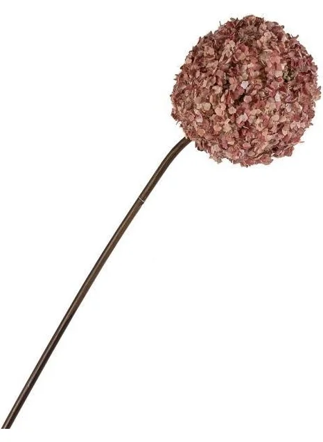 Mikasa Moor Pink Ball Artificial Flower 90CM