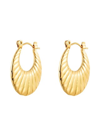 Stainless Steel Golden Earring - pzsku/Z7E61BC0DFA87F1AB21A2Z/45/_/1737287585/fbc81403-bc29-4b14-ae19-fb29a8dc985d