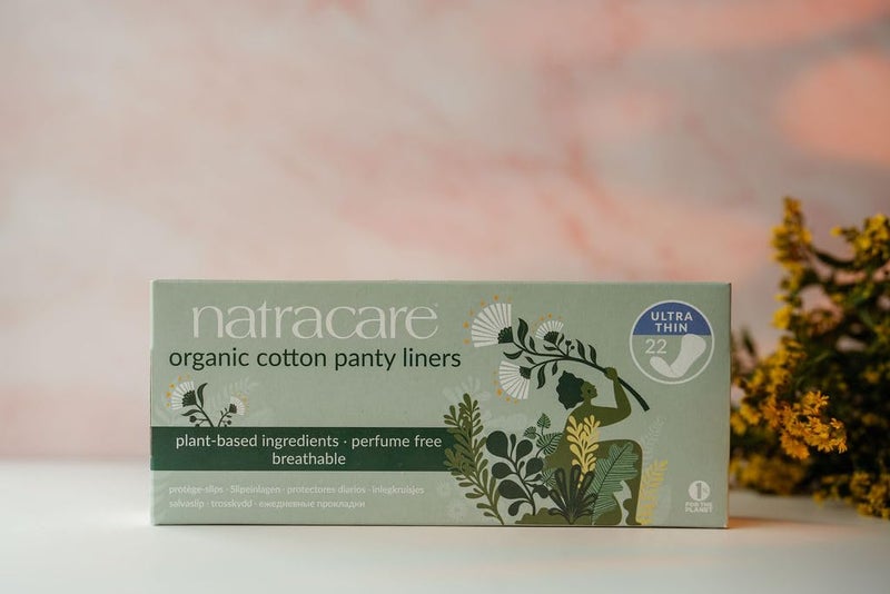 Natracare Organic Cotton Ultra Thin Panty Liners, Made with Certified Organic Cotton (1 Pack, 22 Liners Total) - Image 2