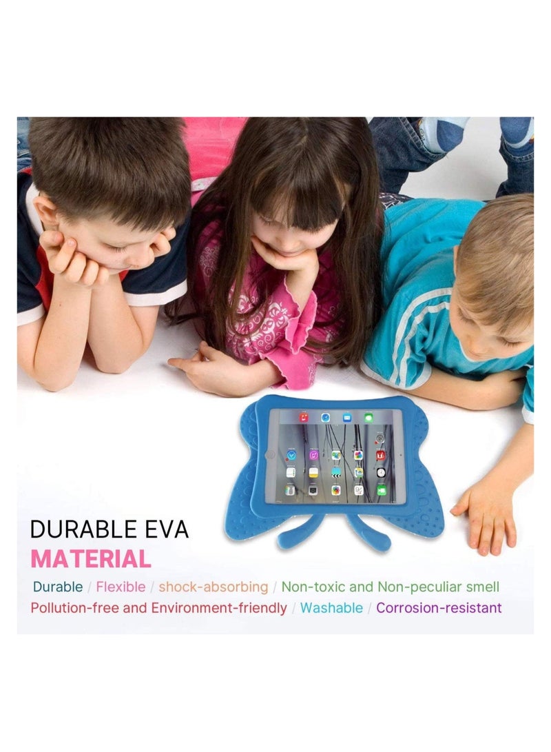 ELTRAZONE iPad case for Kids, 3D Cartoon Butterfly Non-Toxic EVA Light Weight Kid Proof Shockproof case with Kickstand for ipad 5/ ipad 6 /ipad pro 9.7/ New iPad 2017 case - Image 2