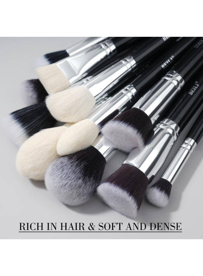 BEILI Professional Makeup Brush Set Original Natural, Makeup Tools Kit. - Image 1