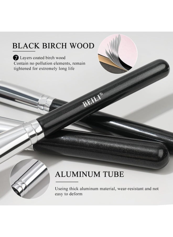 BEILI Professional Makeup Brush Set Original Natural, Makeup Tools Kit. - Image 4