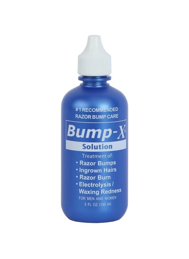 Bumpx Solution | Treatment Of: Razor Bumps Ingrown Hairs Razor Burn Electrolysis/Waxing Redness | For Men & Women. (150 Ml / 5 Fl Oz)