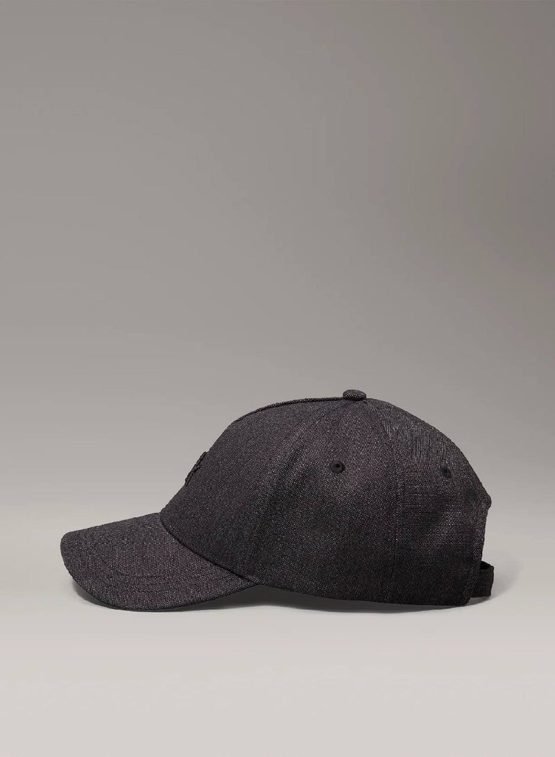 CALVIN KLEIN Linen Blend Cap - Image 3