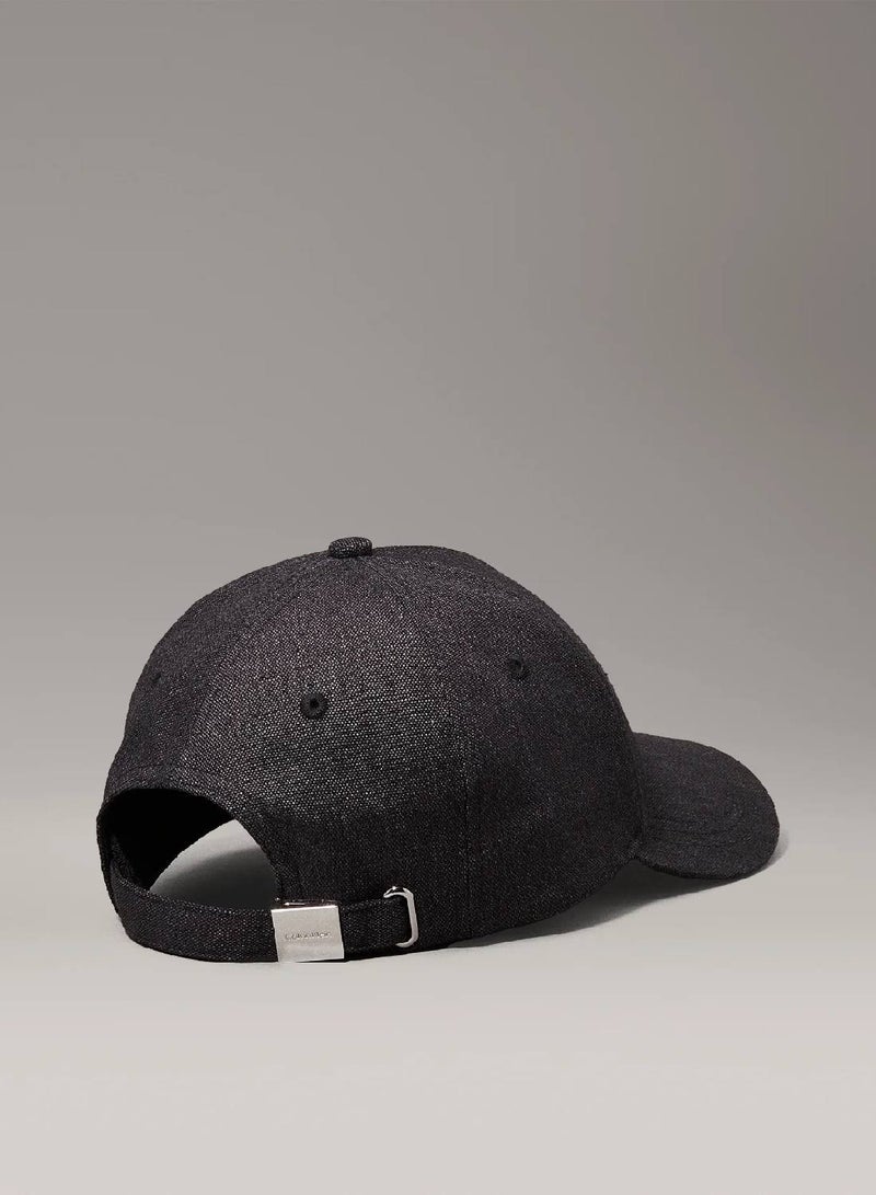 CALVIN KLEIN Linen Blend Cap - Image 2