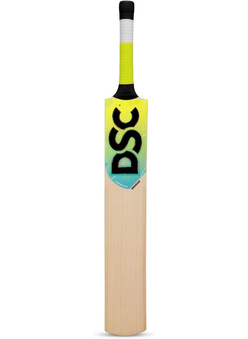 DSC Wildfire Scorcher Tennis Cricket Bat  ( Size - Short Handle) | Material: Kashmir Willow | Lightweight | Free Cover | Ready to play | For Intermediate Player - Image 1