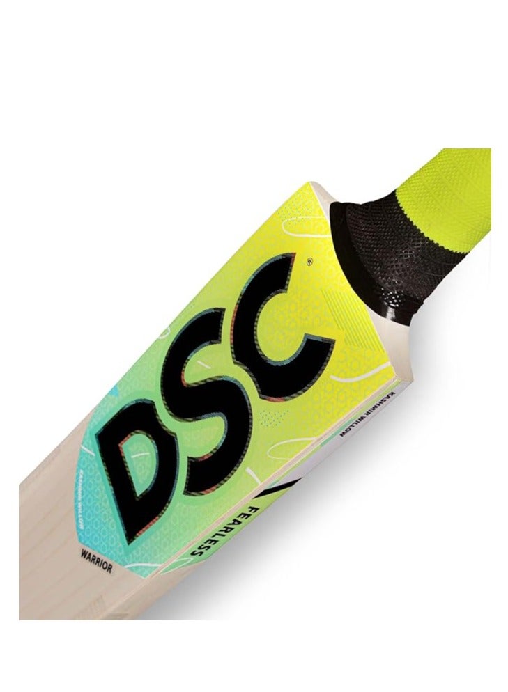 DSC Wildfire Scorcher Tennis Cricket Bat  ( Size - Short Handle) | Material: Kashmir Willow | Lightweight | Free Cover | Ready to play | For Intermediate Player - Image 4