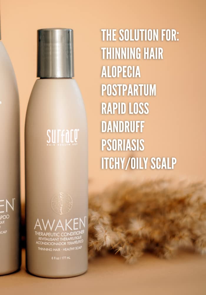 Surface Hair - Awaken Therapeutic Conditioner â€“ Natural Ingredients for Thinning Hair and a Healthy Scalp - 6 fl oz - Image 3