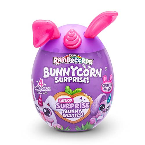 Rainbocorns Bunnycorn Surprise, 2 Pack, 4 Surprises Inside, Collectible Plush Pets, (2 Pack) - Image 4