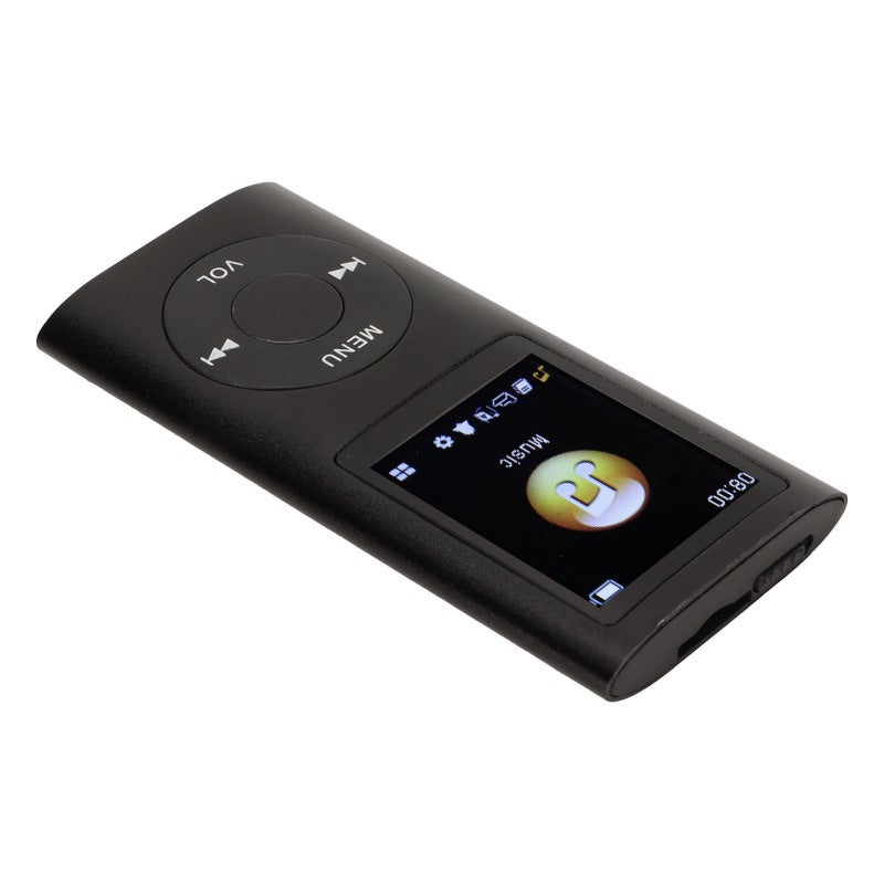 شغل MP3: ذاكرة قابلة للتوسيع 64 جيجابايت، جودة صوت خالية من الخسائر - مشغل موسيكي سهل الاستخدام مع عمر بطارية طويل يبلغ 8 ساعات، وبناء من سبائك الألومنيوم عالية الجودة، وشاشة LCD فضية لمحبي الموسيقى الذين يمارسون هوايتهم أثناء التنقل اليومي - Image 2